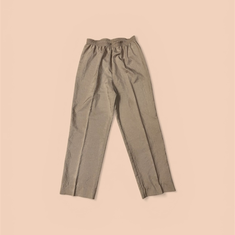 Vintage Elastic Waist Trousers